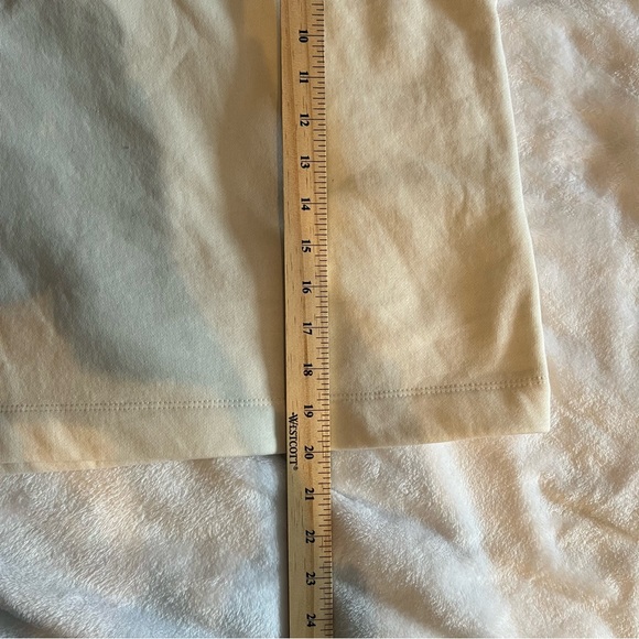 Zara Cream Half Zip Hooded Boxy Sweater size M - Picture 7 of 8